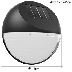LED Solarwandleuchte 6er-Set Ø11cm -Garten & Außenbereich 0549a9641a375d95f78d1b47d1e76ab9 de 104176d 8 1