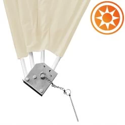 Balkonfächer 2er-Set Beige 140x140cm Klappbar -Garten & Außenbereich 0584831093636856380e7bea159d2147 de 101455d 2