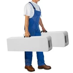 Bierbank 2er-Set Weiß Kunststoff 180cm -Garten & Außenbereich 0608d0dd5b078a10f7a87f9daded903c de 990010d 12