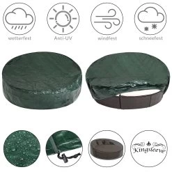 Abdeckung Sonneninsel Grün Ø188cm -Garten & Außenbereich 071d9ed625b37381d556ca299b72ce94 a de 108871g 1