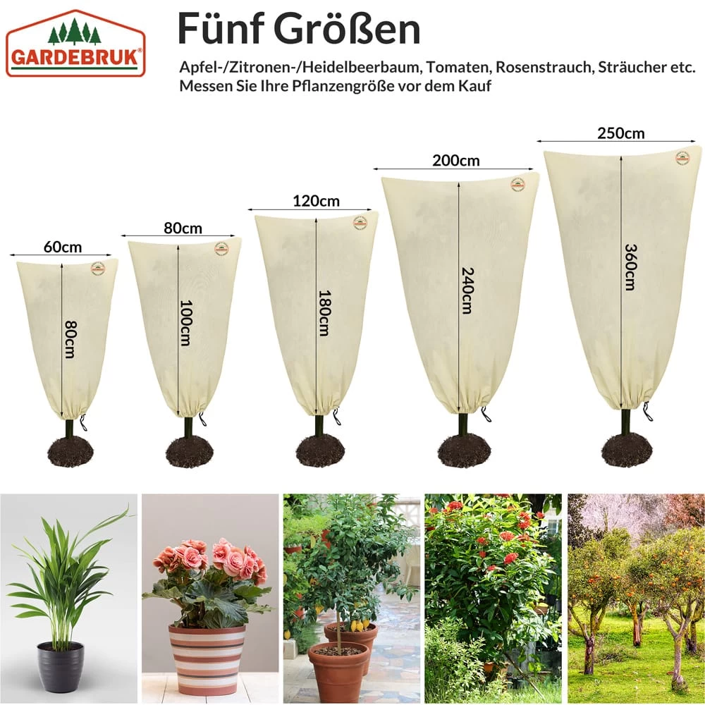 Pflanzenschutzhaube Beige 2,5x3,6m 7 Pflanzenschutzhaube Beige 2,5x3,6m – Bild 7