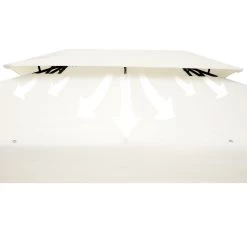 Pavillon Elda Creme XXL 3x4m -Garten & Außenbereich 0ab42a37b9ccded15c9b9928057b3411 de 994667d 2 1