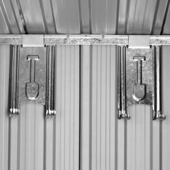 Geräteschuppen Anthrazit Metall 181x162x86cm 12 Geräteschuppen Anthrazit Metall 181x162x86cm -Garten & Außenbereich 10842625a2ce8f7486dfbf32a5d78b84 de 990736d 12 1 1