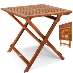 Beistelltisch Akazienholz 70x70x73cm Klappbar -Garten & Außenbereich 11ec4e6ec62c3b8f18fb3e902ae2644d a de 105897g 1