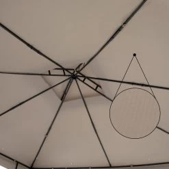 Pavillon Lorca Taupe 3x3m 10 Pavillon Lorca Taupe 3x3m -Garten & Außenbereich 125121a123b9b6508ec79f450b8ca867 de 108723d 3 1