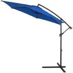 Ampelschirm Blau Alu Ø330cm UV-Schutz 50+ -Garten & Außenbereich 135e7f62105d58729efaf3239f218eaa a de 104084g 1