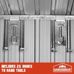 Geräteschuppen Anthrazit Metall 257x205x177,5cm -Garten & Außenbereich 18fb0eaa3cecca37dff5cc9c2a5f5789 de 990736d 22 1 1 1 1 en