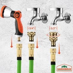 Gartenschlauch Grün 7,5m Flexibel -Garten & Außenbereich 19937239e13138f6a768384fde51f9b1 de 109317d 8 2