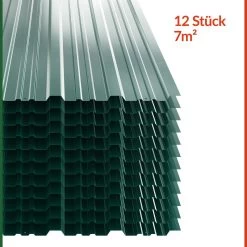 Trapezblech 12er-Set Grün 129x46cm Gelocht -Garten & Außenbereich 1a529978af89928233c73c35a2328363 de 101918d 15 1 1