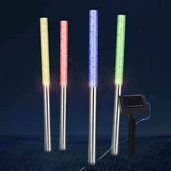 LED Solar Steckleuchte 4er-Set Mit Farbwechsler 12 LED Solar Steckleuchte 4er-Set Mit Farbwechsler -Garten & Außenbereich 20ed6c4f4e893280b79548673b8b6e23 de 104178d 4