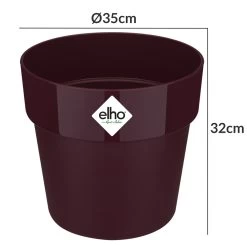 Elho Blumentopf Maulbeere 35x32cm 21,9L -Garten & Außenbereich 21a55a2faf94abc2aebb0fe206d9c81e de 193652d 2 1