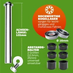 Schubkarrenrad Schwarz Luftbereift Inkl. Achse 14 Schubkarrenrad Schwarz Luftbereift Inkl. Achse -Garten & Außenbereich 21e326d28266264dc5f788e7cadb1a48 07 101616 on dts amz high de 1