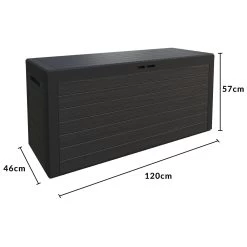 Auflagenbox Woody Anthrazit Holzoptik 280L 20 Auflagenbox Woody Anthrazit Holzoptik 280L -Garten & Außenbereich 23f38a1e4b95f2df25defec5b45088be de 191390d 7 1