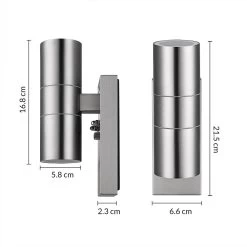 Wandleuchte Lilac Edelstahl Tag/Nacht-Sensor -Garten & Außenbereich 29b5bda6735f94562fa618299c43f180 de 107300d 7 1 1