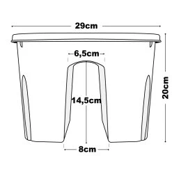 Geländerkasten Caramel 38x29x20cm Inkl. Klammern -Garten & Außenbereich 29f0ca08573c45f0bf1ff35eee44096a de 880498d 5 1 7