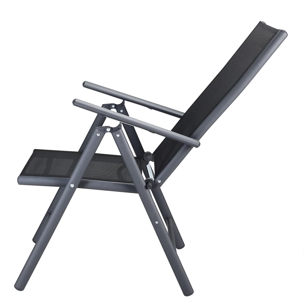 Garten-Sitzgruppe Bern 9-tlg. Anthrazit Alu WPC 13 Garten-Sitzgruppe Bern 9-tlg. Anthrazit Alu WPC – Bild 13