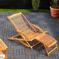 Sonnenliege Akazienholz Inkl. Kopfkissen -Garten & Außenbereich 2d2355d4d31a842a57799e09a0d0268c de 101533d 15 1