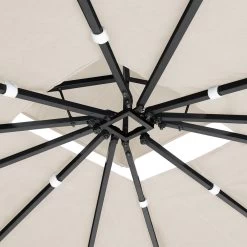 Polyrattan Pavillon Schwarz/Creme 3x4m 13 Polyrattan Pavillon Schwarz/Creme 3x4m -Garten & Außenbereich 2f160aa4ad029d5b231198fecf745279 de 992858d 8 1