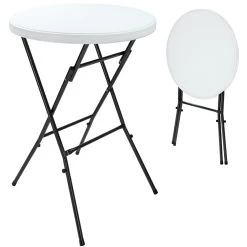 Stehtisch Weiß Kunststoff Ø75cm Klappbar -Garten & Außenbereich 2f7b9d1c9fa017665b9807cd8ecbf8c5 de 101585d 12 1