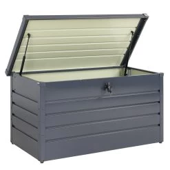 Abschließbare Auflagenbox Anthrazit 360L Metall -Garten & Außenbereich 31937424f62565fd18cf451a1cf860d5 de 108138d 1