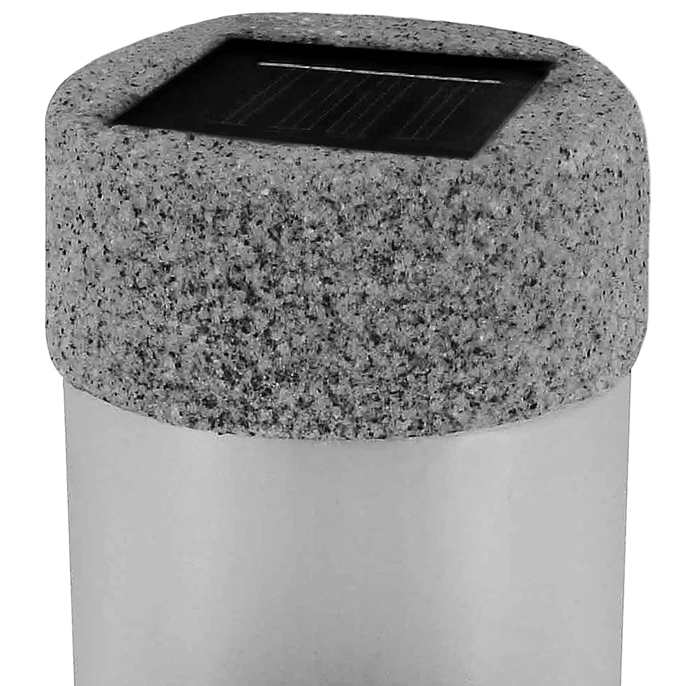 LED Solarleuchte 12er-Set Steinoptik 3 LED Solarleuchte 12er-Set Steinoptik – Bild 3