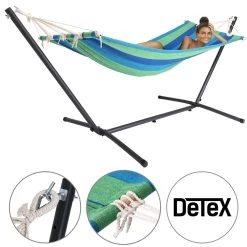 Hängematte Mit Metallgestell 200 X 80cm - Grün -Garten & Außenbereich 32ea87125877d983d1888b12259cc875 de 106995g 3