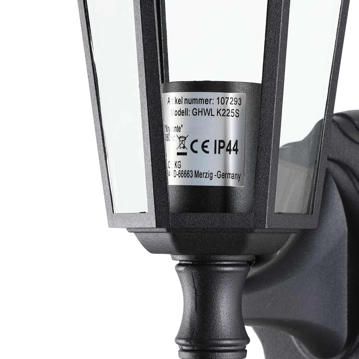 Wandleuchte Krysante Edelstahl 6 Wandleuchte Krysante Edelstahl – Bild 6