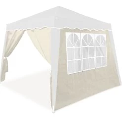 Seitenwand Faltpavillon Capri 2er-Set Beige 3x3m 6 Seitenwand Faltpavillon Capri 2er-Set Beige 3x3m -Garten & Außenbereich 3ff977fc5986eee91eaf6e92d4b7a87f de 107587d 2 1