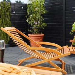 Sonnenliege Akazienholz Inkl. Kopfkissen -Garten & Außenbereich 419c5fbc325273645de283c763265504 de 101533d 14