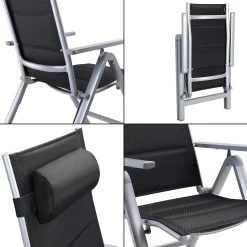 Gartenstuhl Bern Premium 2er-Set Silber Gepolstert -Garten & Außenbereich 43113080b7de74af536dbdba5652dbbc de 108765d 17 1 1 1