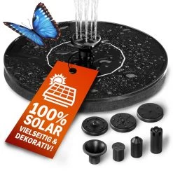 Solar Springbrunnen Schwarz 180L/h 160mm -Garten & Außenbereich 43de4a42c4bc66eb957a5d27ca4a2492 01 2 109565 on fs web low de 1