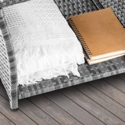 Polyrattan Beistelltisch Vedis Grau 45x45x40cm 13 Polyrattan Beistelltisch Vedis Grau 45x45x40cm -Garten & Außenbereich 43f67043f709e01856212f99606ed102 de 109511d 10 1 1