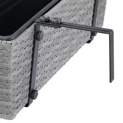 Polyrattan Blumenkasten 4er-Set Grau 11 Polyrattan Blumenkasten 4er-Set Grau -Garten & Außenbereich 47db4d574224e143d5729abbec79731e de 108646d 7