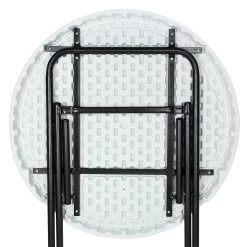 Stehtisch Weiß Kunststoff Ø75cm Klappbar -Garten & Außenbereich 4bf918587589539f5356fe181aecdb53 de 101585d 2 1