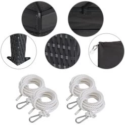 Polyrattan Pavillon Anthrazit 3x4m 17 Polyrattan Pavillon Anthrazit 3x4m -Garten & Außenbereich 4d33b95af46b513dcd0659094c2193fe de 992859d 4 1