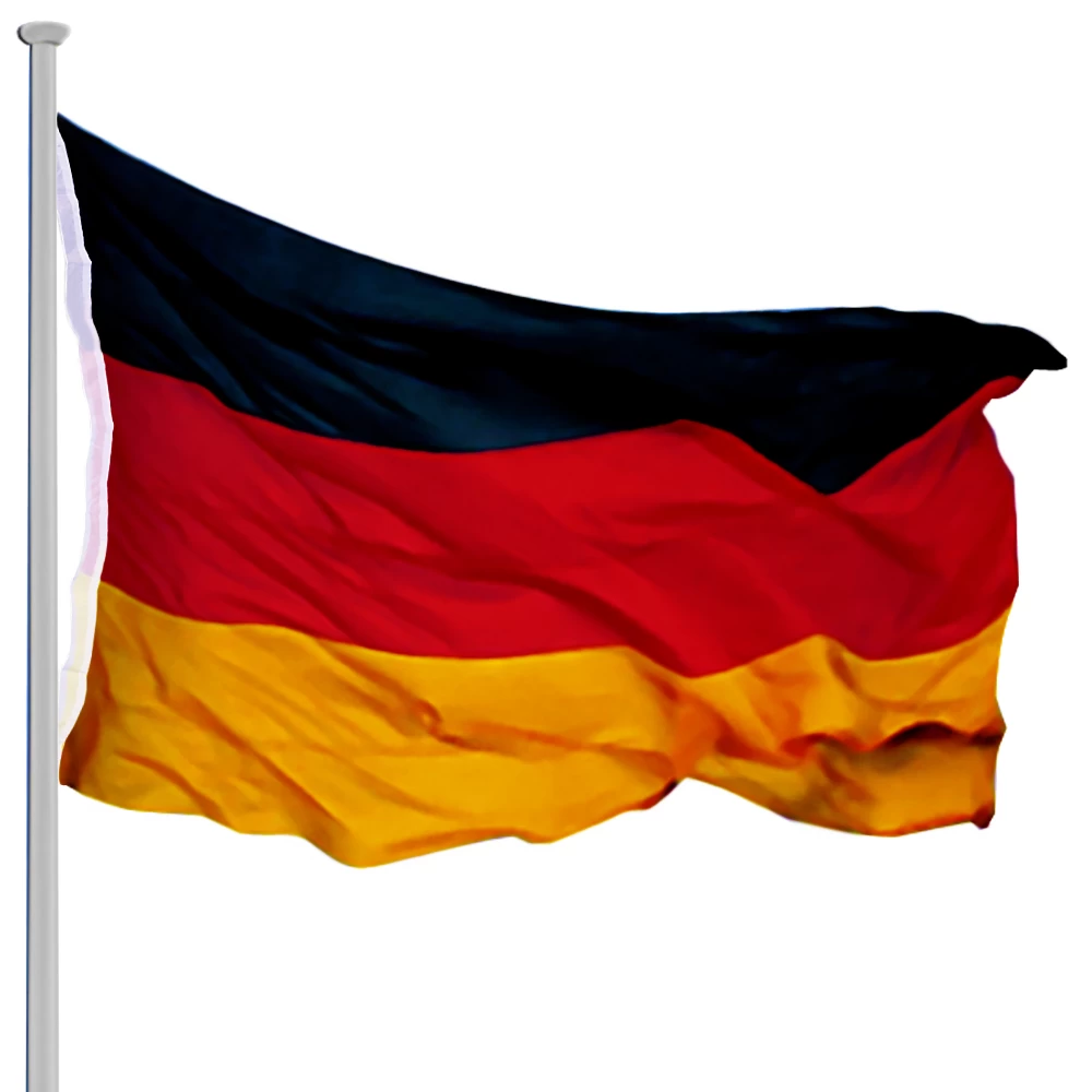 Fahnenmast Alu 650cm Inkl. Deutschland Flagge 1 Fahnenmast Alu 650cm Inkl. Deutschland Flagge