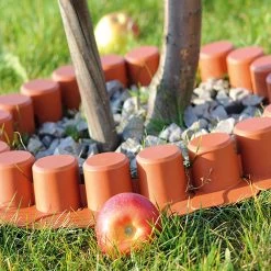 Beeteinfassung 4er-Set Terrakotta 16,2m -Garten & Außenbereich 54277f9df2140d0dbb6bd60cbea64fad de 881039d 1 1 11