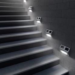 LED Solar Wandleuchte Edelstahl IP65 19 LED Solar Wandleuchte Edelstahl IP65 -Garten & Außenbereich 559f15e390de8264b454efcd7a9c421a de 101594d 5 1