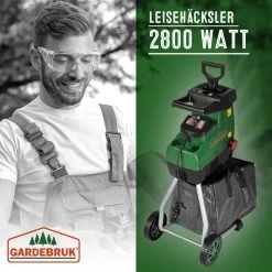 Leisehäcksler 3.075W Mit 2 Sammelbeuteln Je 60L -Garten & Außenbereich 5c1ab66af07130575c01f0786253e1f4 de 104226d 25 1