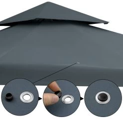 Pavillon Lorca Anthrazit 3x3m -Garten & Außenbereich 5d8152bf3123a0b248aaef7a14f0b6e5 de 108722d 5 1 1