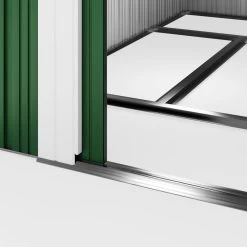 Geräteschuppen Grün Metall 196x122x180cm -Garten & Außenbereich 5daf901f8ca638c86641bd7a7cc9711d de 990744d 22 1 1