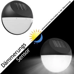 LED Solarwandleuchte 6er-Set Ø11cm -Garten & Außenbereich 5e20e682deeb7c8a9aae49b745ae60c4 de 104176d 5 1