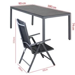 Garten-Sitzgruppe Bern 9-tlg. Anthrazit Alu WPC 27 Garten-Sitzgruppe Bern 9-tlg. Anthrazit Alu WPC -Garten & Außenbereich 64df4122c7dd2f47f419e31d2ade345f de 994337d 16 1