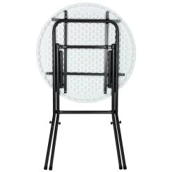 Stehtisch Weiß Kunststoff Ø75cm Klappbar -Garten & Außenbereich 64e2900dccc3bebc57b0d42110a3ff88 de 101585d 1 1