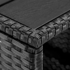 Polyrattan Beistelltisch Vedis Schwarz 45x45x40cm -Garten & Außenbereich 66259d8ff4a73896aceecb8559896ce5 de 109508d 06 1