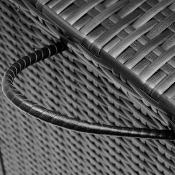 Polyrattan Auflagenbox Schwarz 122x56x61cm Griffe -Garten & Außenbereich 66703f37c606e6a951920ac00815c706 de 102318d 9