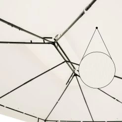 Pavillon Elda Creme XXL 3x4m -Garten & Außenbereich 6798144329b20440145c471e958af941 de 994667d 3 1 1