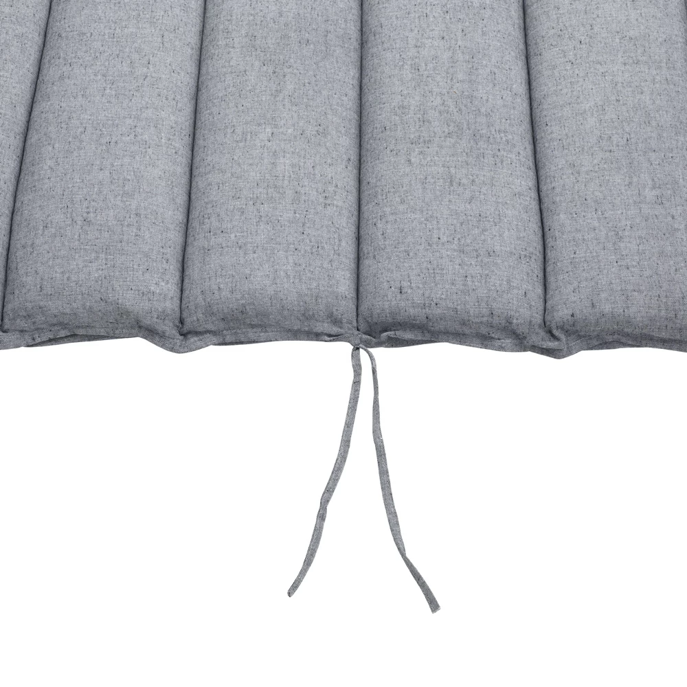 Auflage Saunaliege Grau Meliert 183x56x7cm 5 Auflage Saunaliege Grau Meliert 183x56x7cm – Bild 5