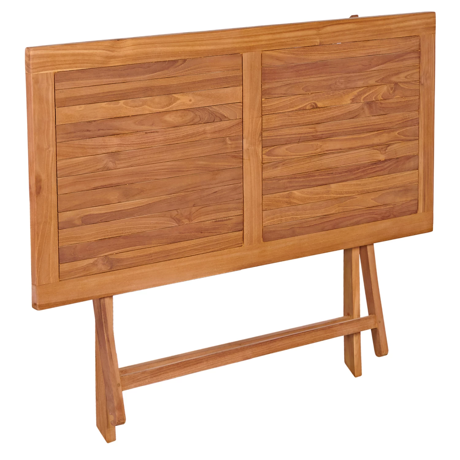 Gartentisch Bari Teakholz 125x60x75cm Klappbar 6 Gartentisch Bari Teakholz 125x60x75cm Klappbar – Bild 6