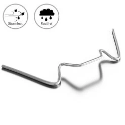 Gewächshausklammern-Set 100 Stück Verzinkt -Garten & Außenbereich 6c970988cb40e67f33618e04325fabbc de 107837d 1 1